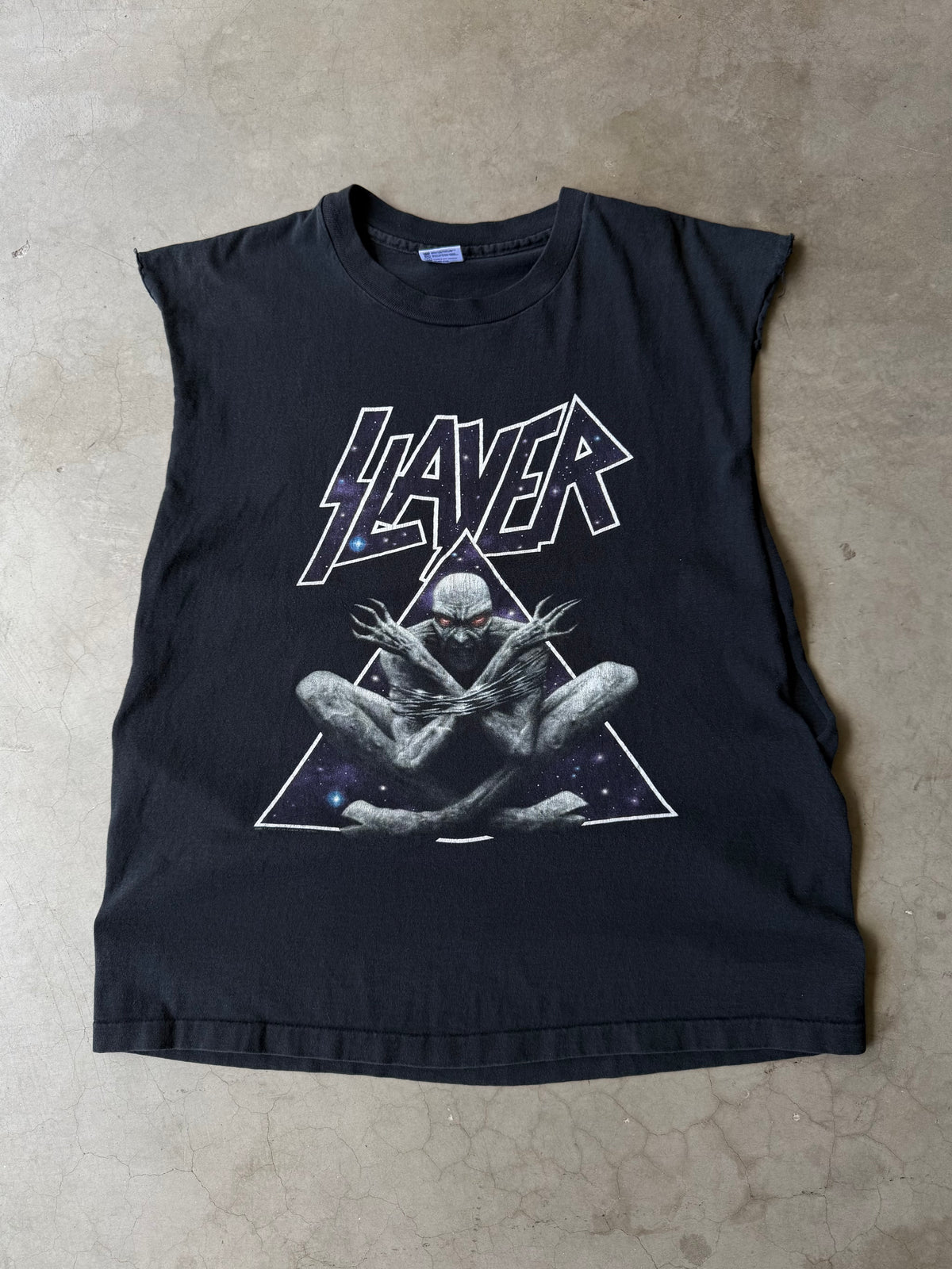 1990s Slayer Divine Intervention Tank Tee(XL)