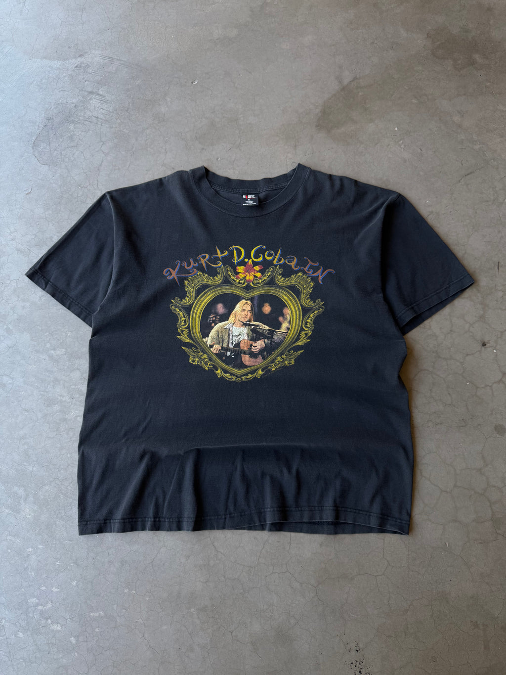 1990s Kurt Cobain MTV Memorial Tee(XL)