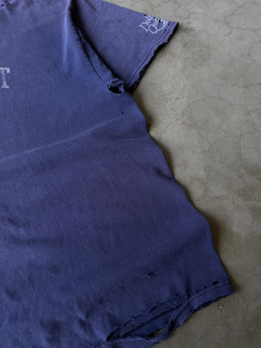Early 2000s Extremely Distressed Dolphin Quest Tee(XL)