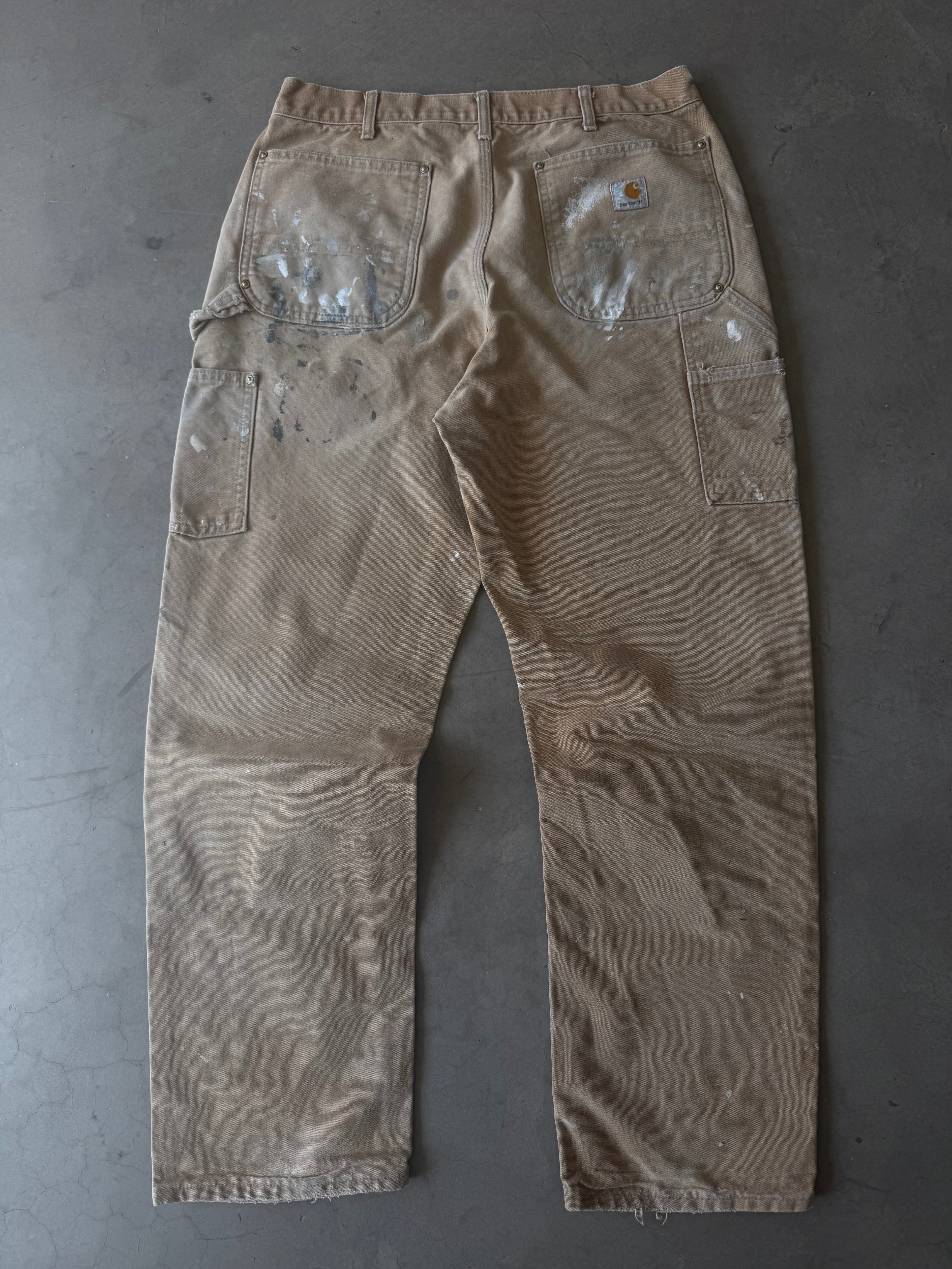 Painted Carhartt Double Knee Pants(32x30)