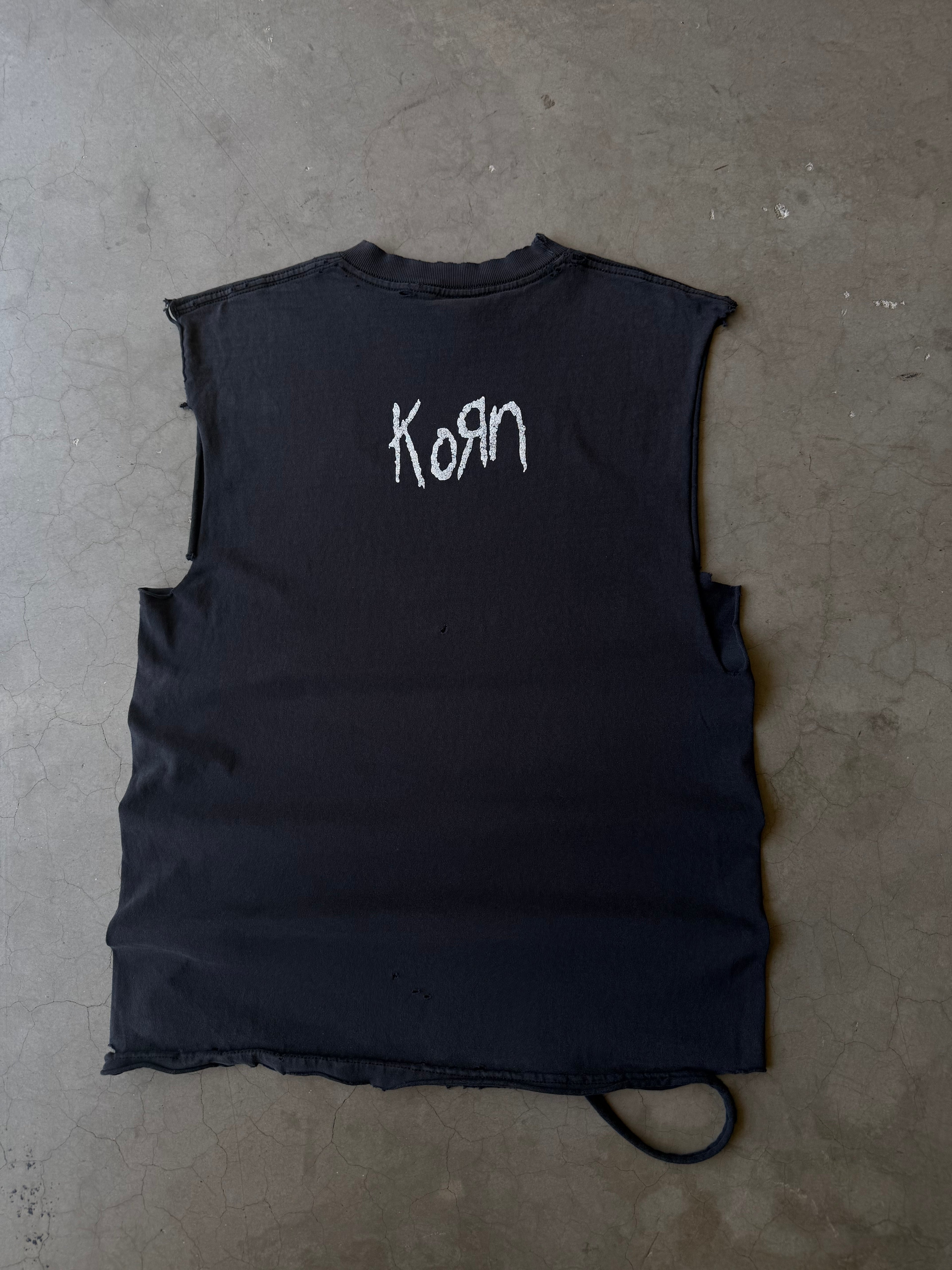 1990s Distressed Korn I Have Issues Tank Tee(L)