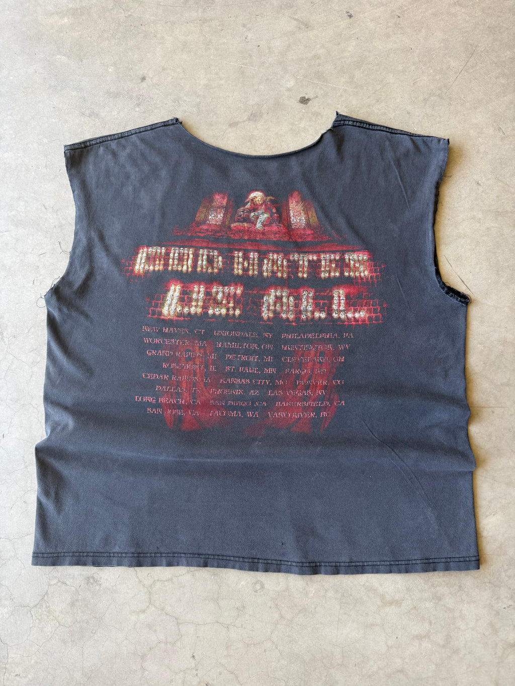 Early 2000s Slayer God Hates Us All Tank Tee(XL)