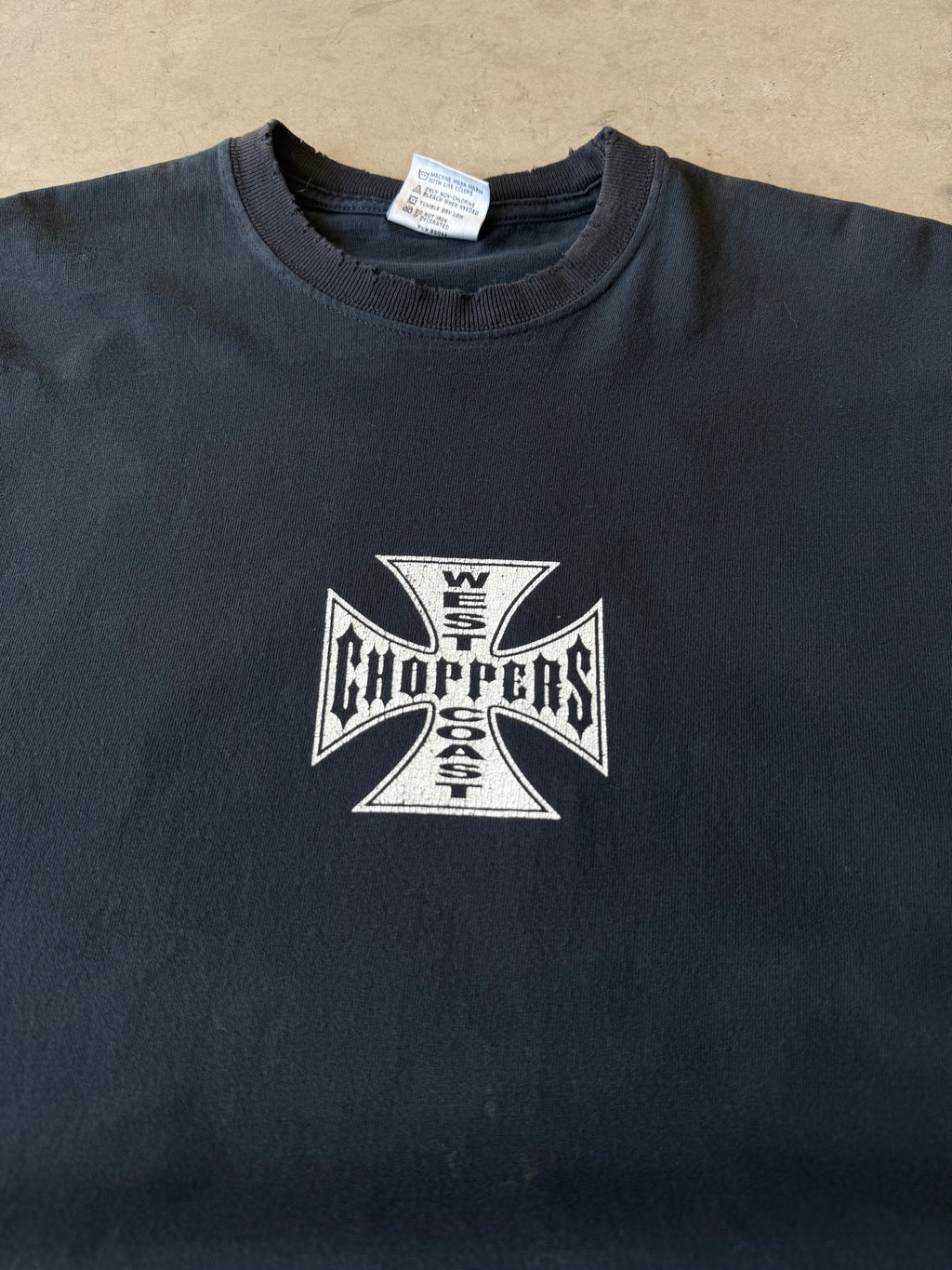 Early 2000s Black West Coast Choppers Tee(XL)