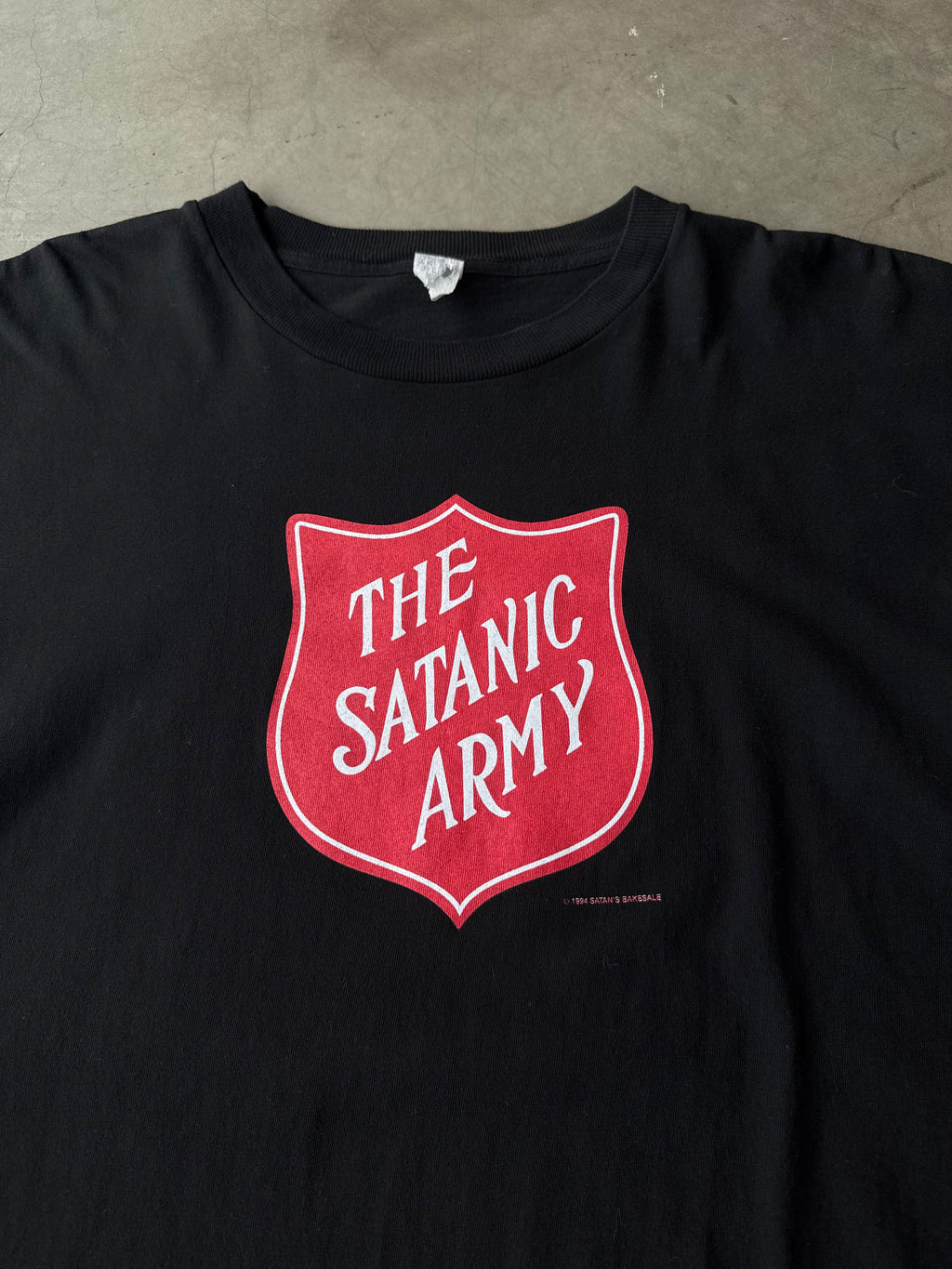 1990s Marilyn Manson The Satanic Army Tee(XXL)