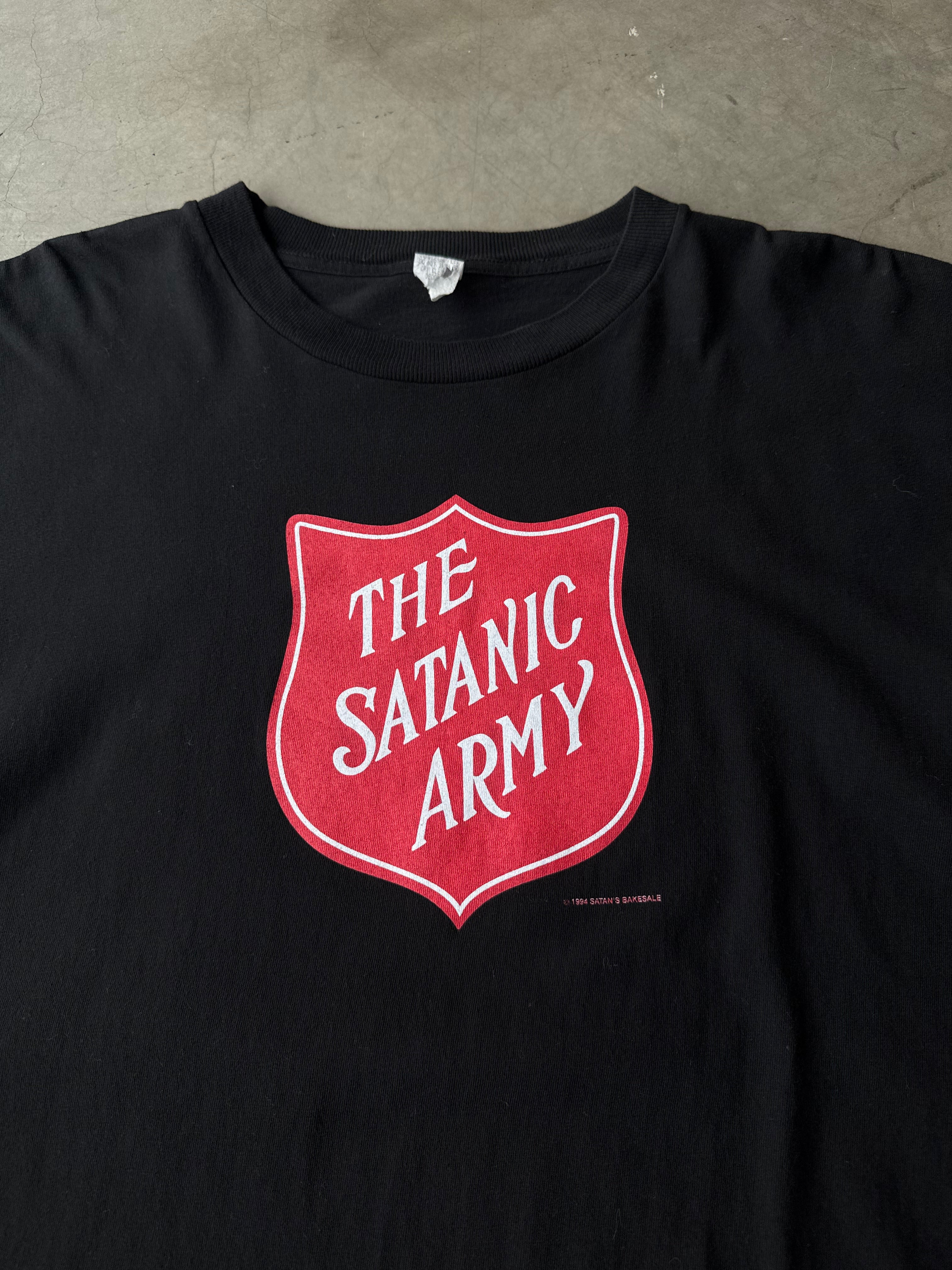 1990s Marilyn Manson The Satanic Army Tee(XXL)
