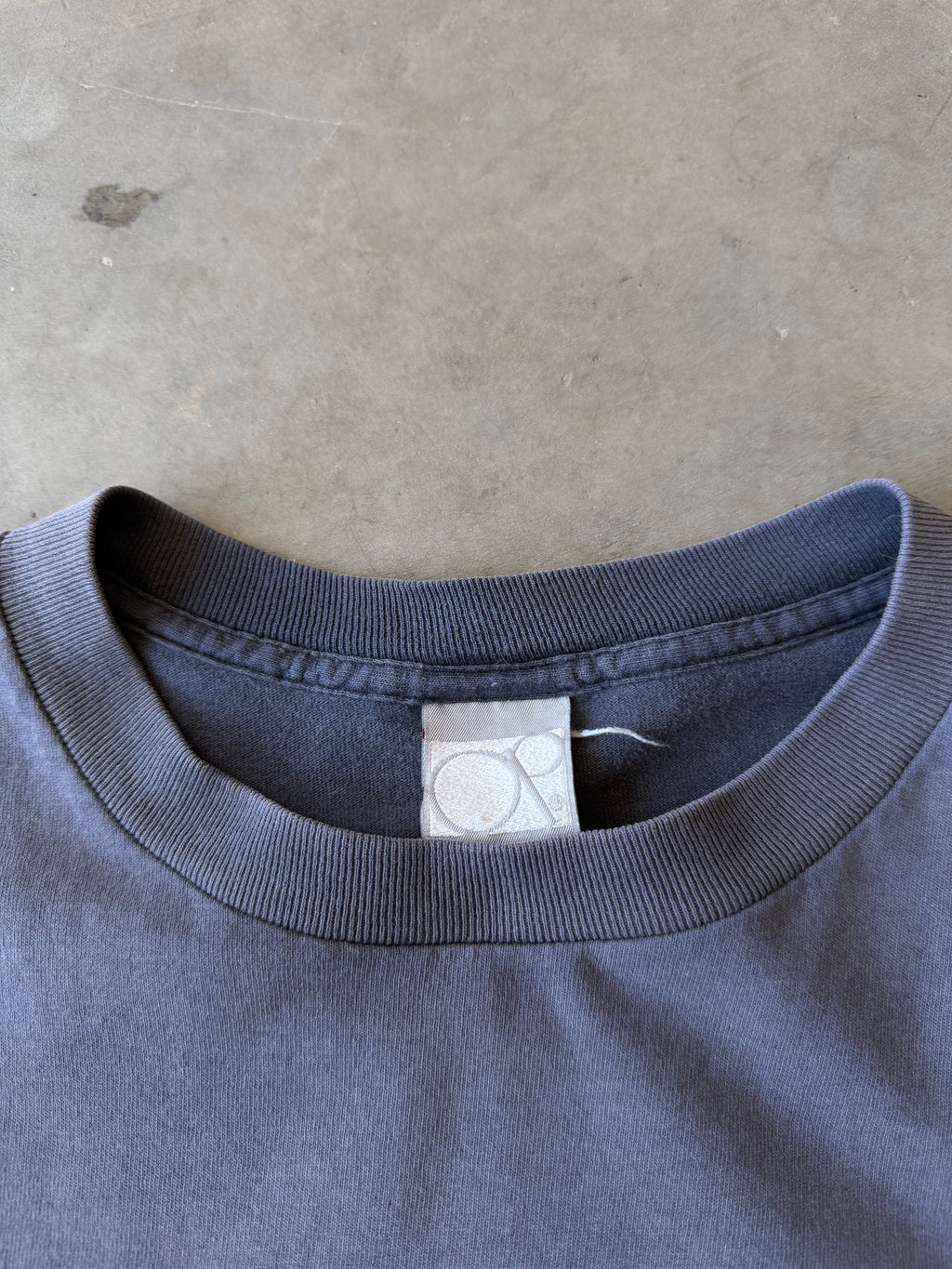 1990s Extremely Faded Ocean Pacific Crown Tee(L)