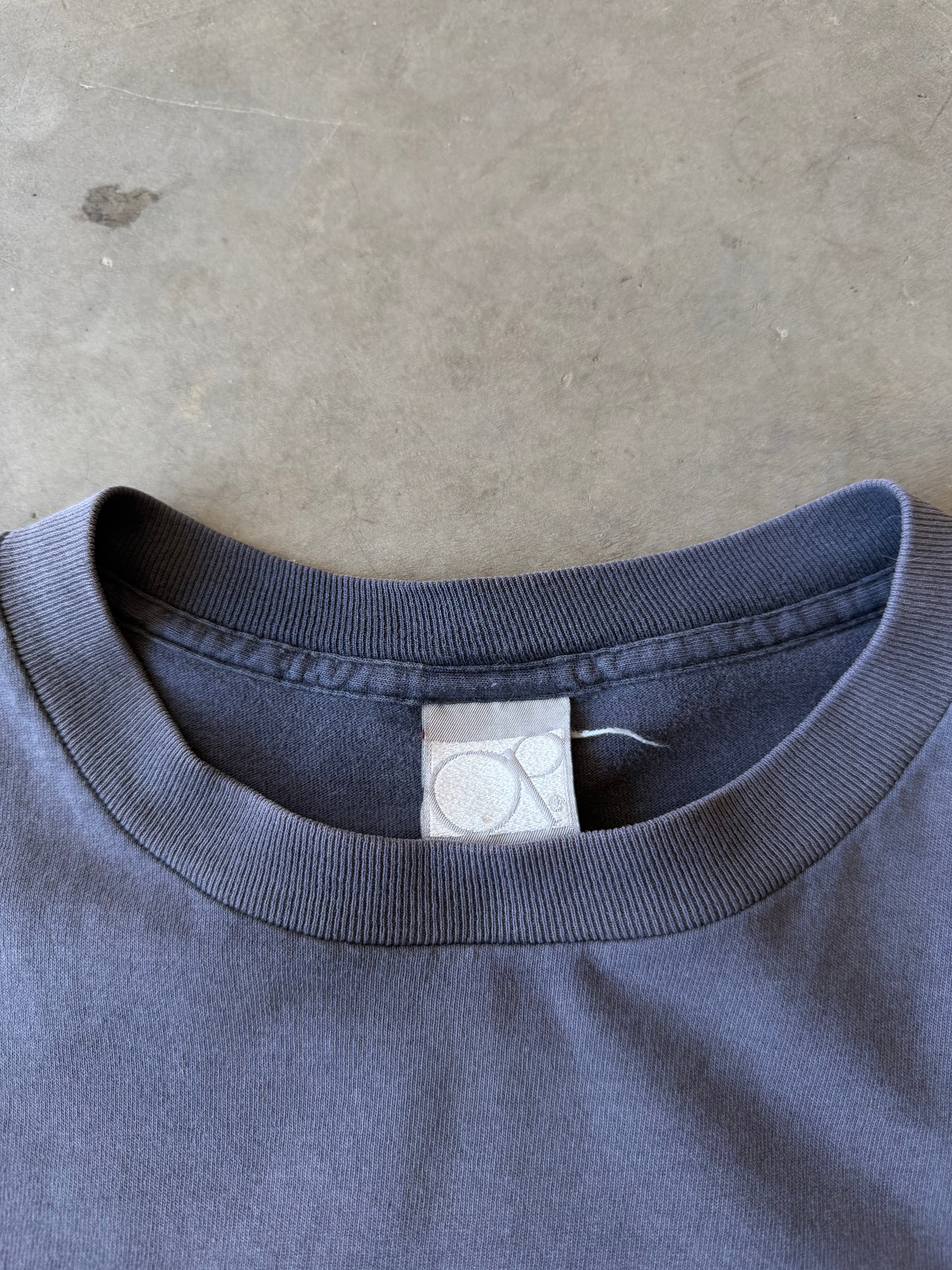 1990s Extremely Faded Ocean Pacific Crown Tee(L)