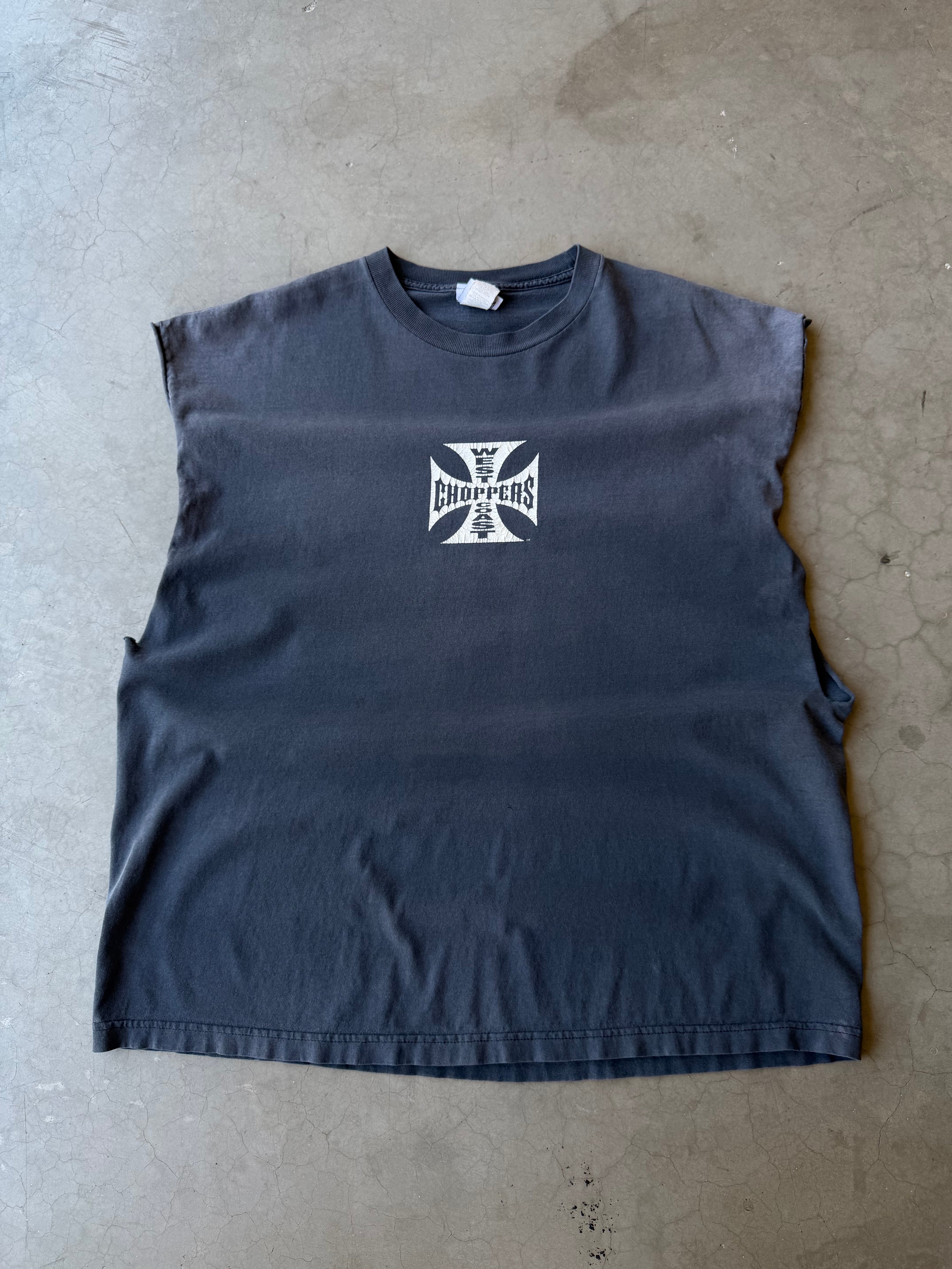 Early 2000s Faded West Coast Choppers Tank Tee
