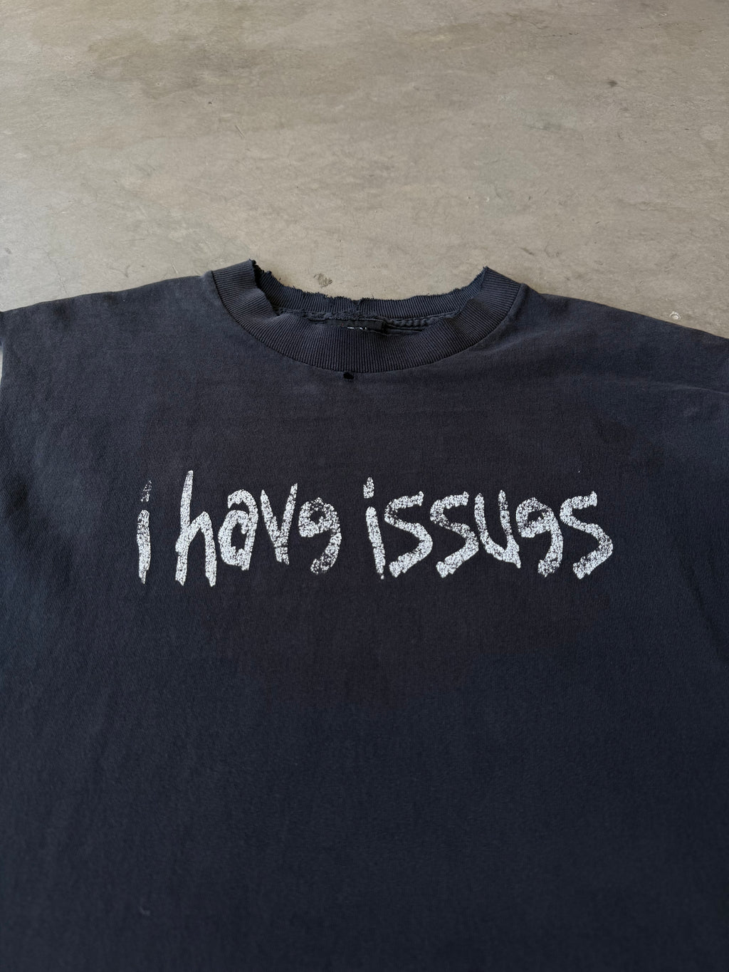 1990s Distressed Korn I Have Issues Tank Tee(L)
