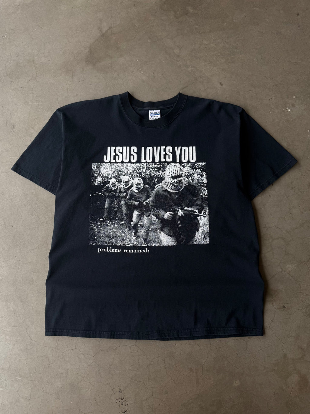 Early 2000s Don Rock Jesus Loves You Tee(XL)