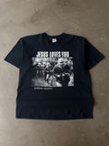 Early 2000s Don Rock Jesus Loves You Tee(XL)
