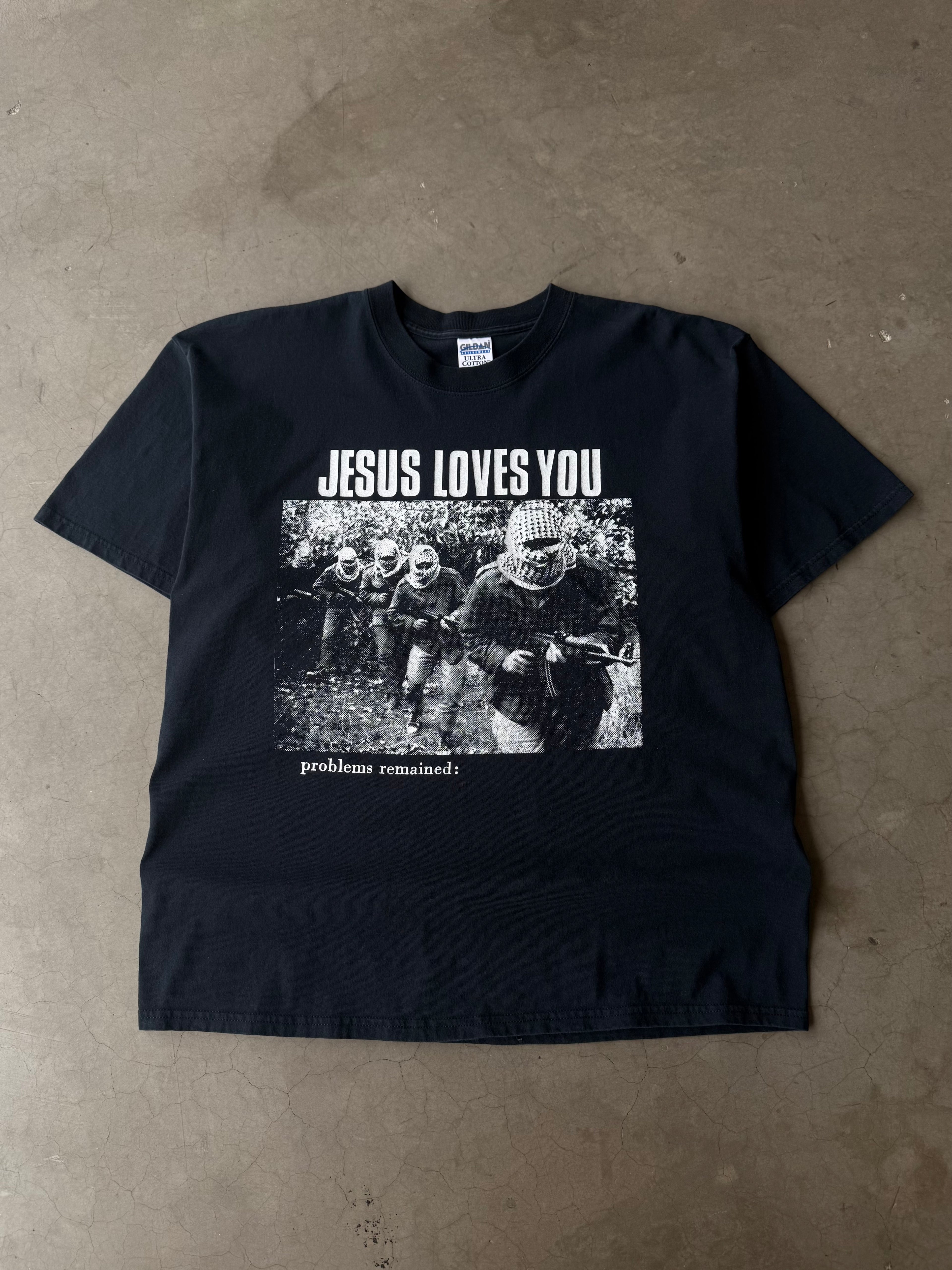 Early 2000s Don Rock Jesus Loves You Tee(XL)
