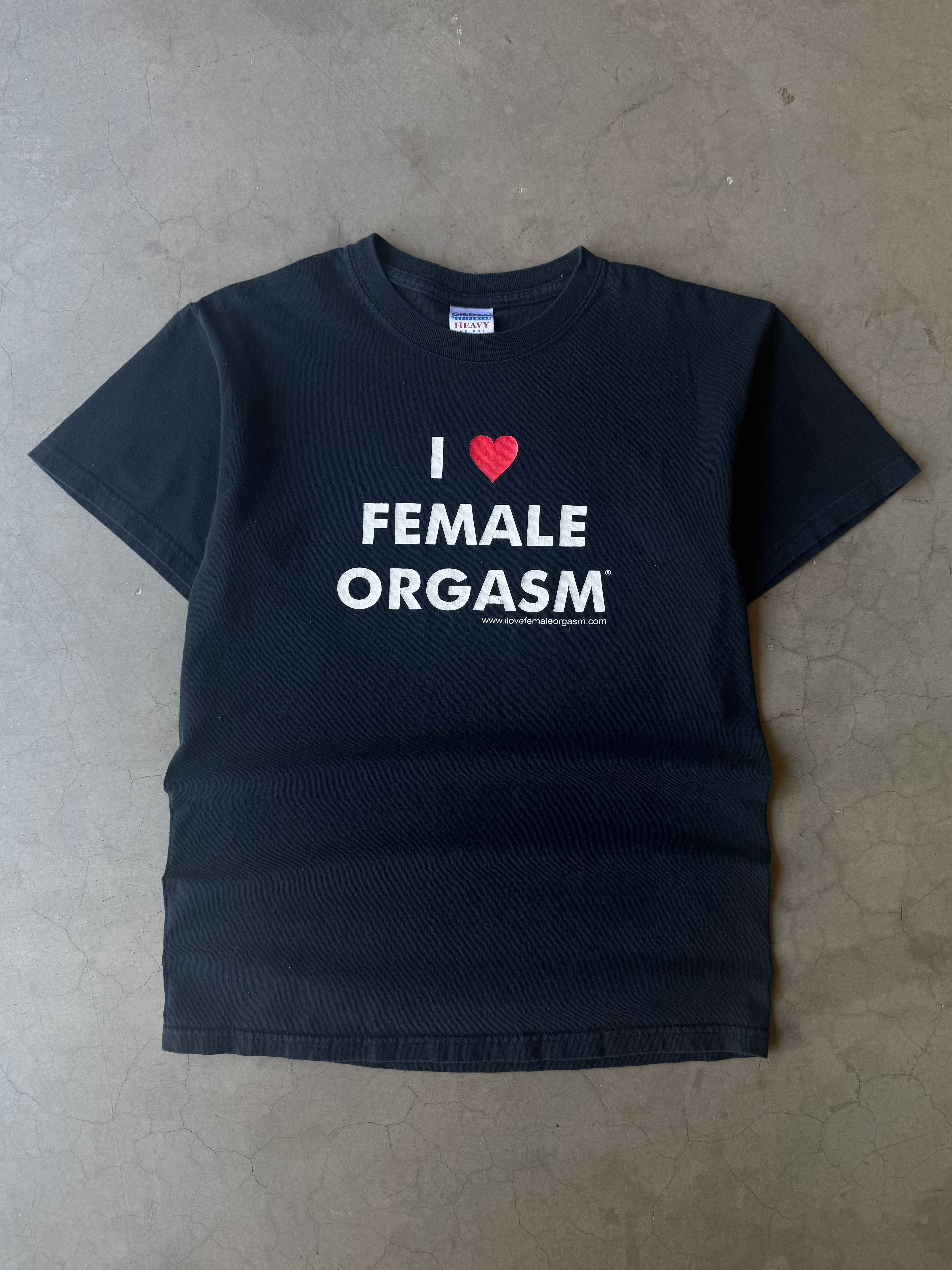 Early 2000s I Love Female Orgasm Tee(S)