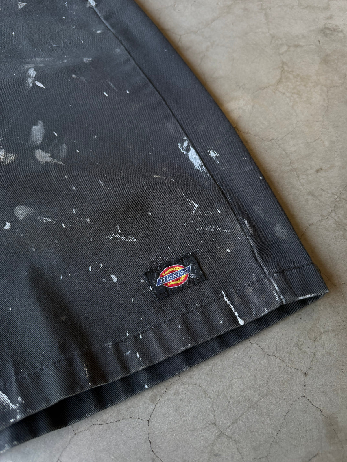 Painted Black Dickies Shorts(40)