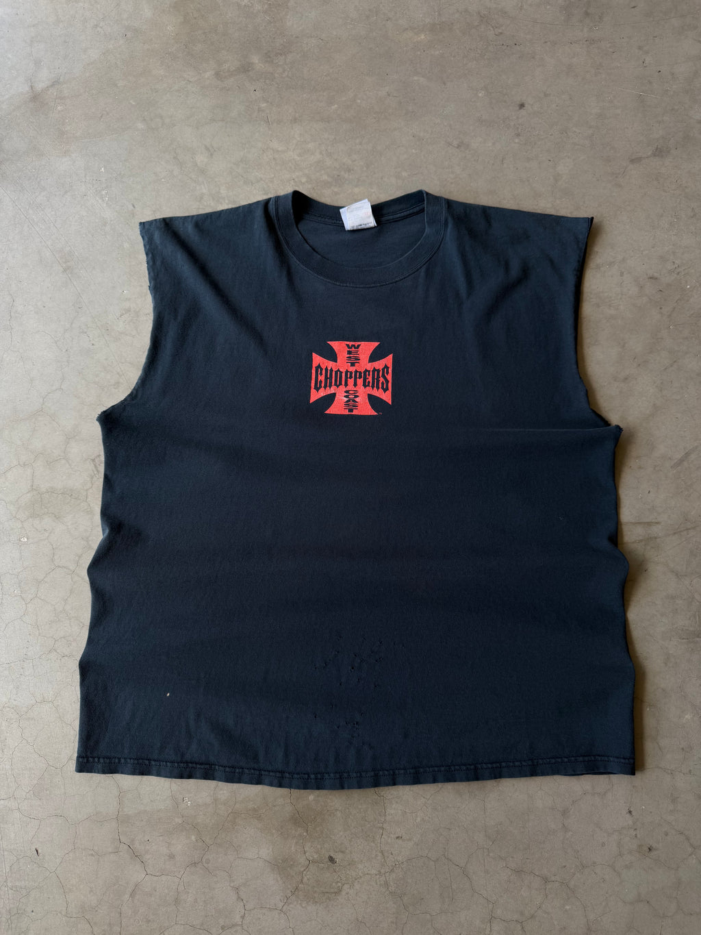 Early 2000s Red West Coast Choppers Tank Tee(XL)