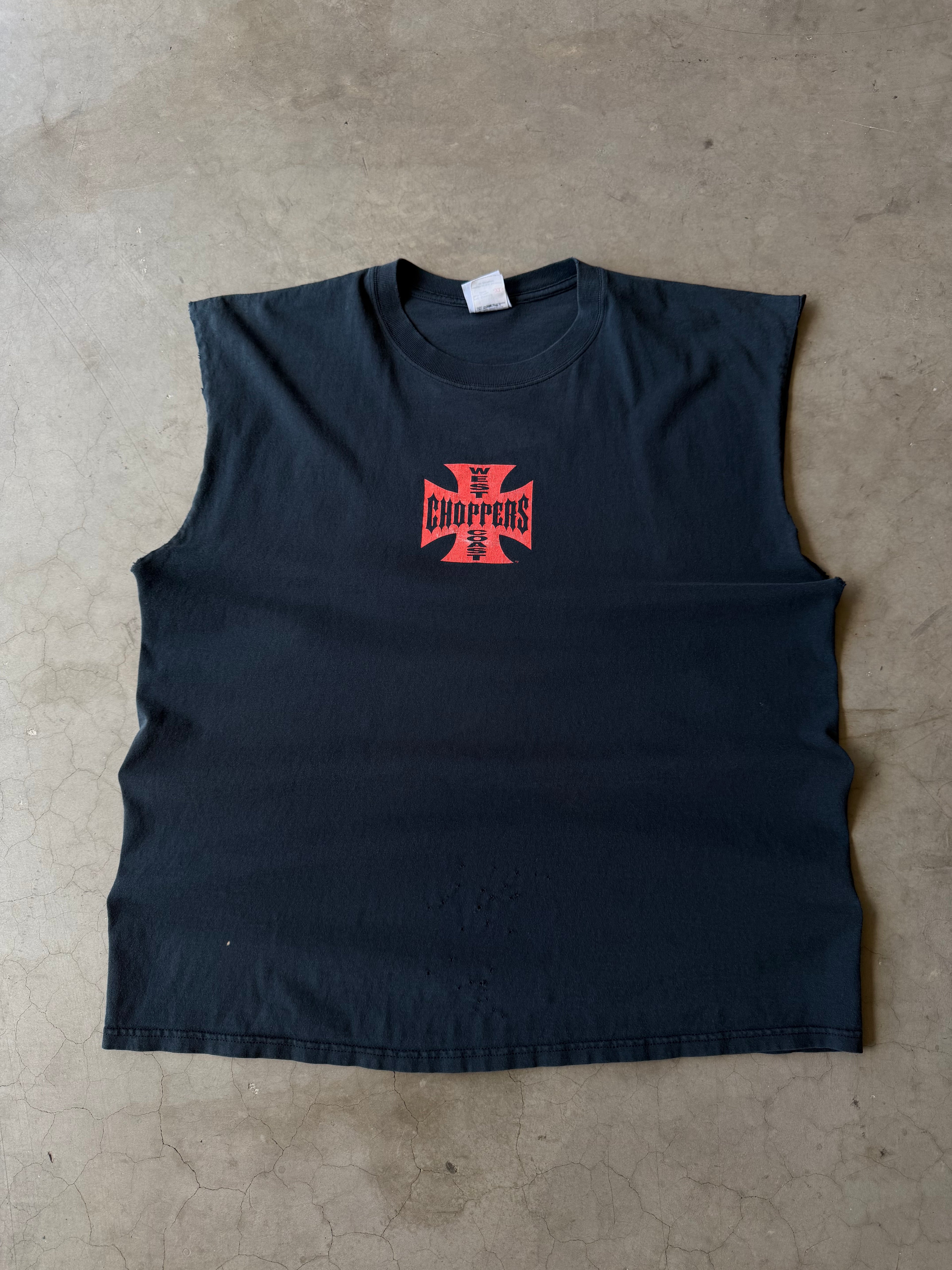 Early 2000s Red West Coast Choppers Tank Tee(XL)