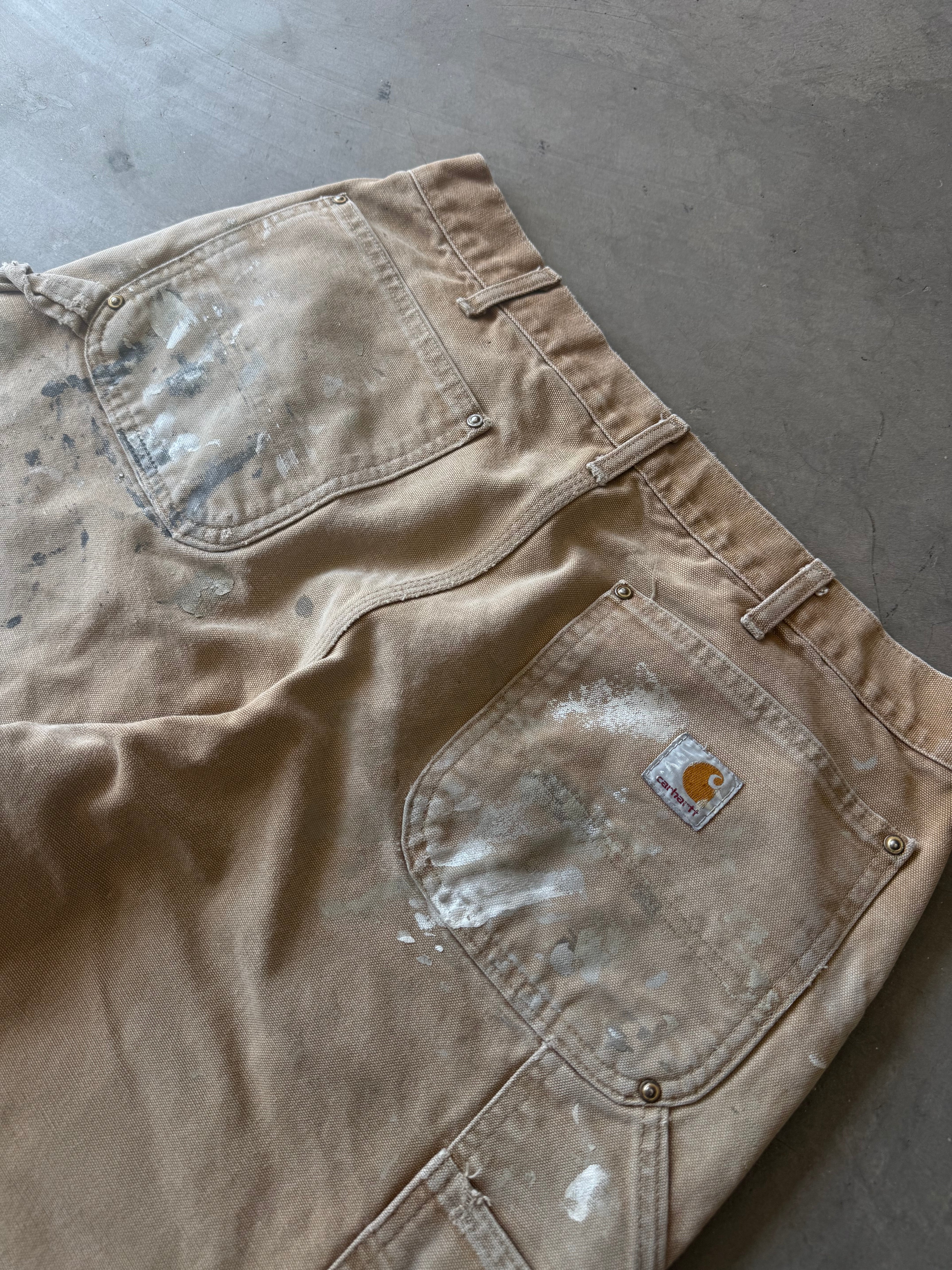 Painted Carhartt Double Knee Pants(32x30)