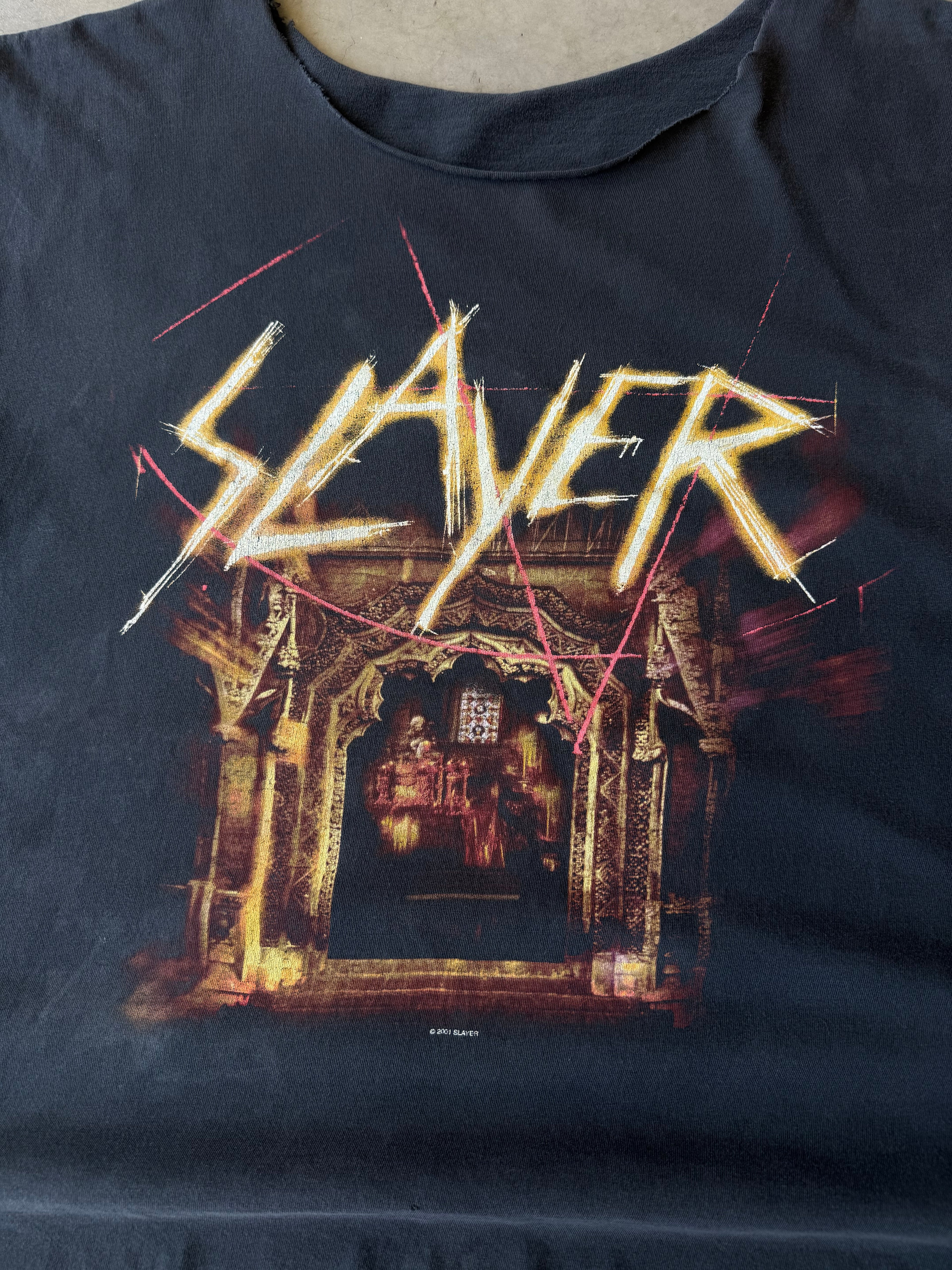 Early 2000s Slayer God Hates Us All Tank Tee(XL)