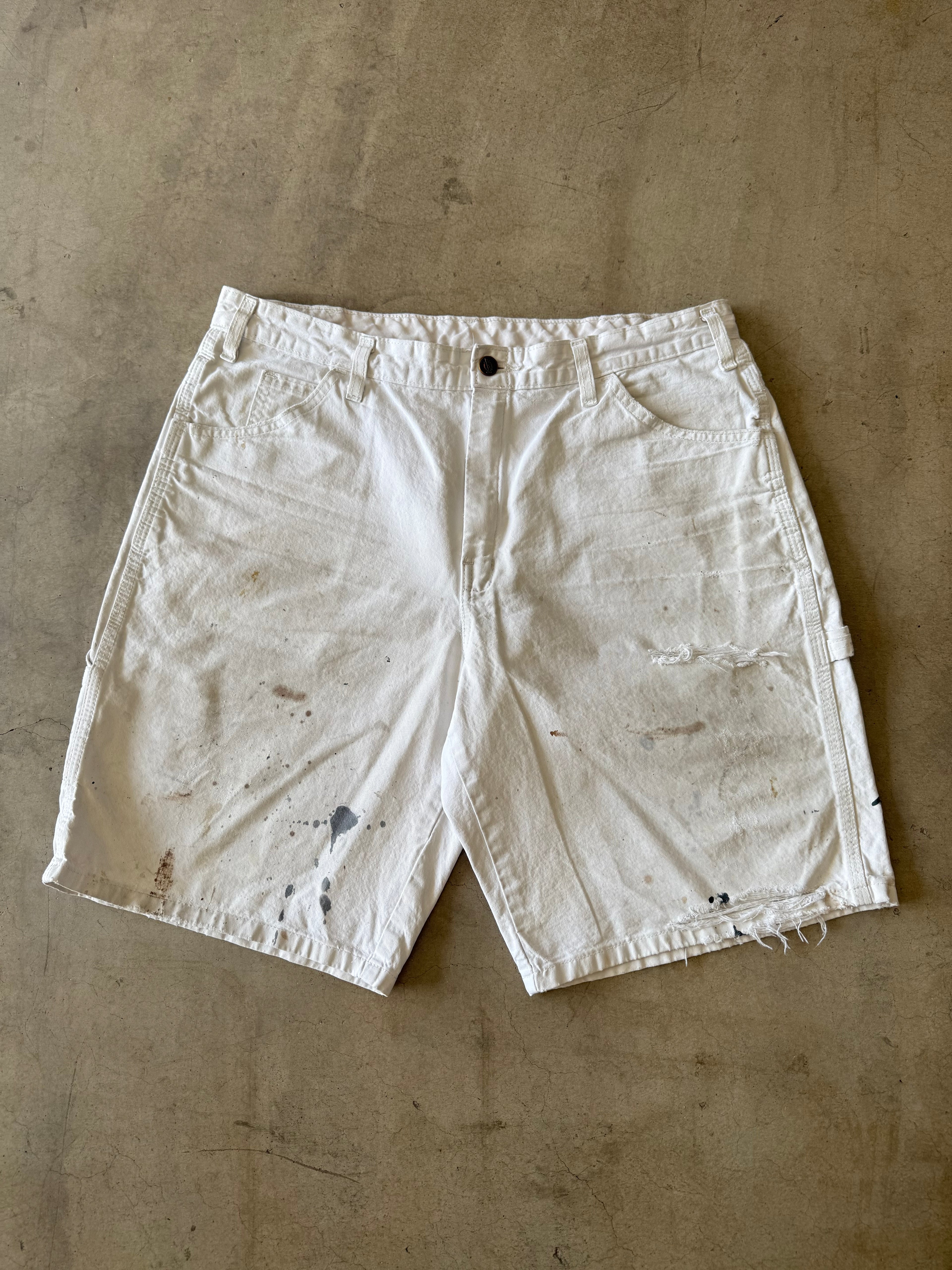 Painted Dickies Carpenter Shorts