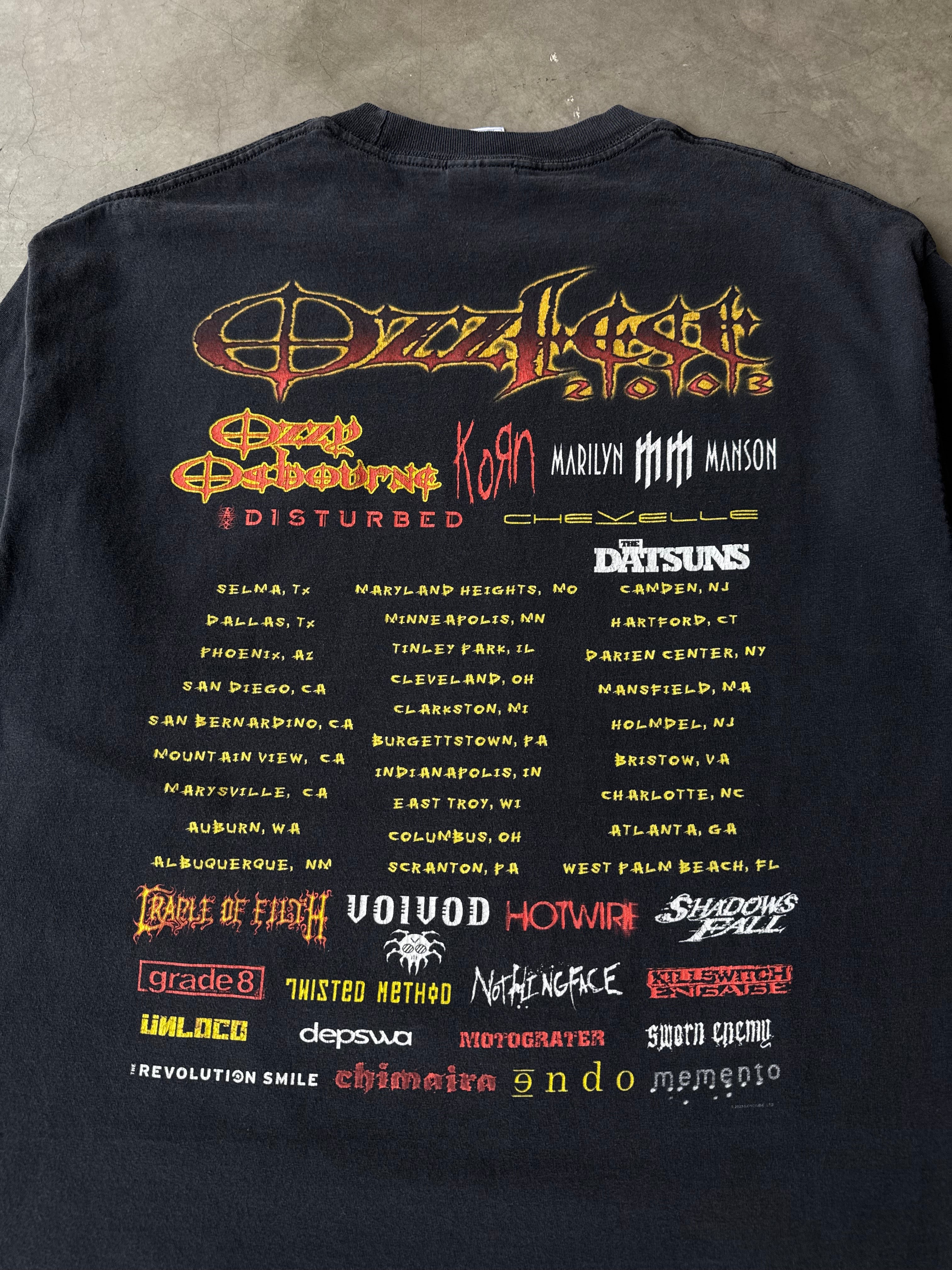 Early 2000s Ozzfest Tee(XL)