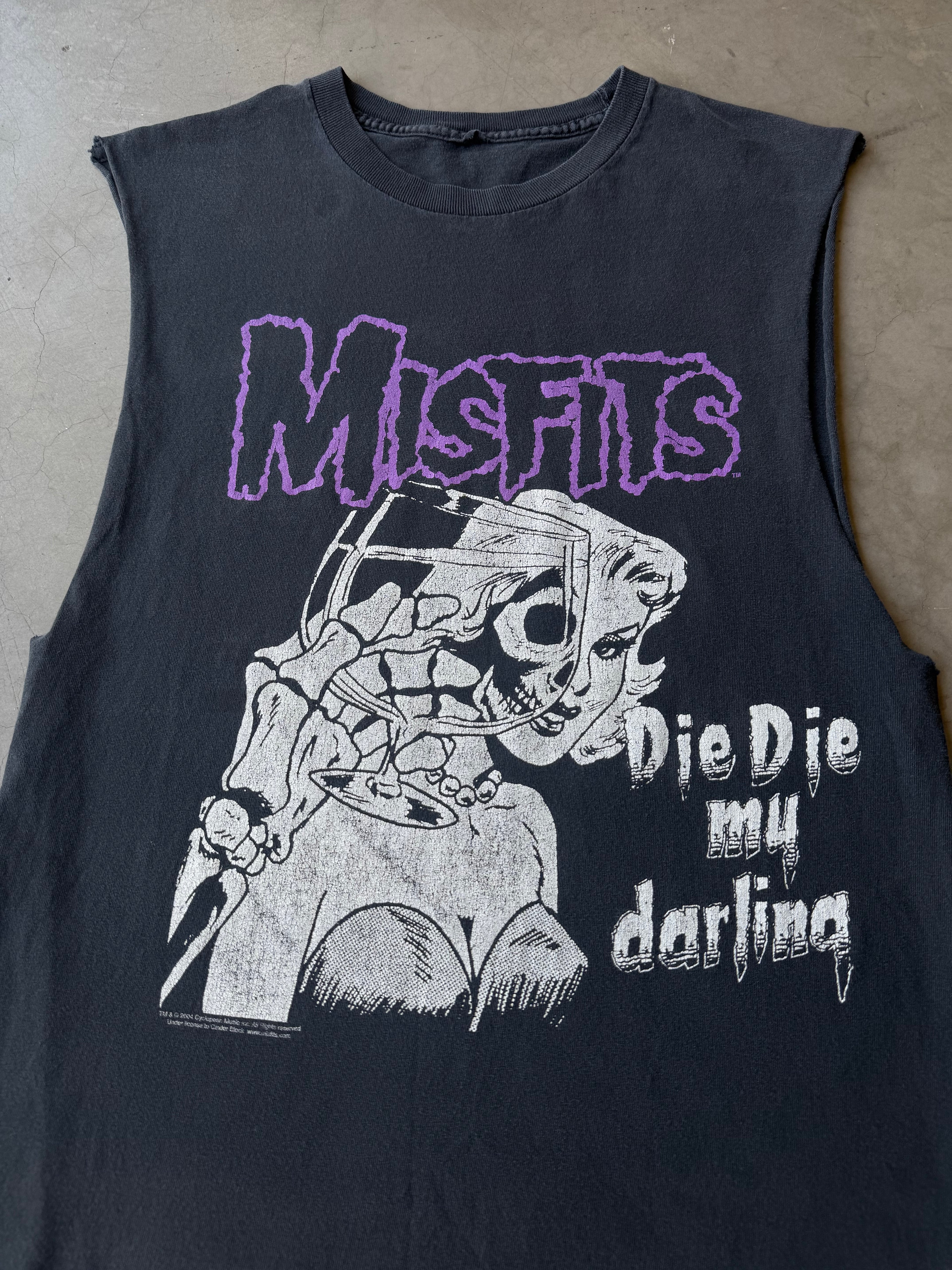 Early 2000s Misfits Die My Darling Tank Tee(L)