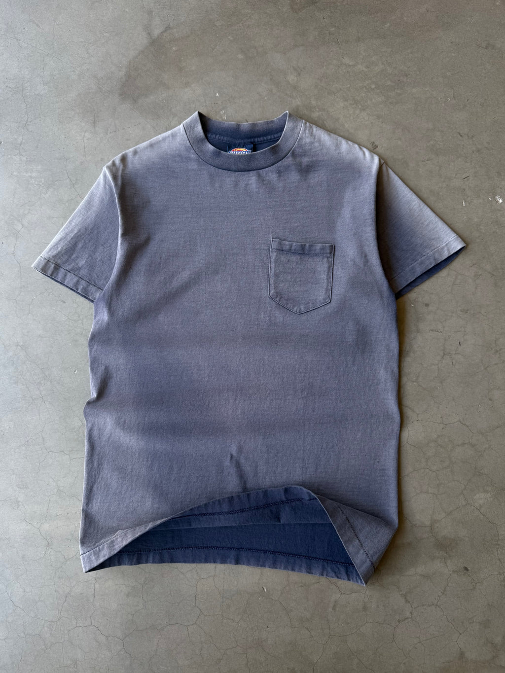1990s Extremely Faded Dickies Pocket Tee(L)