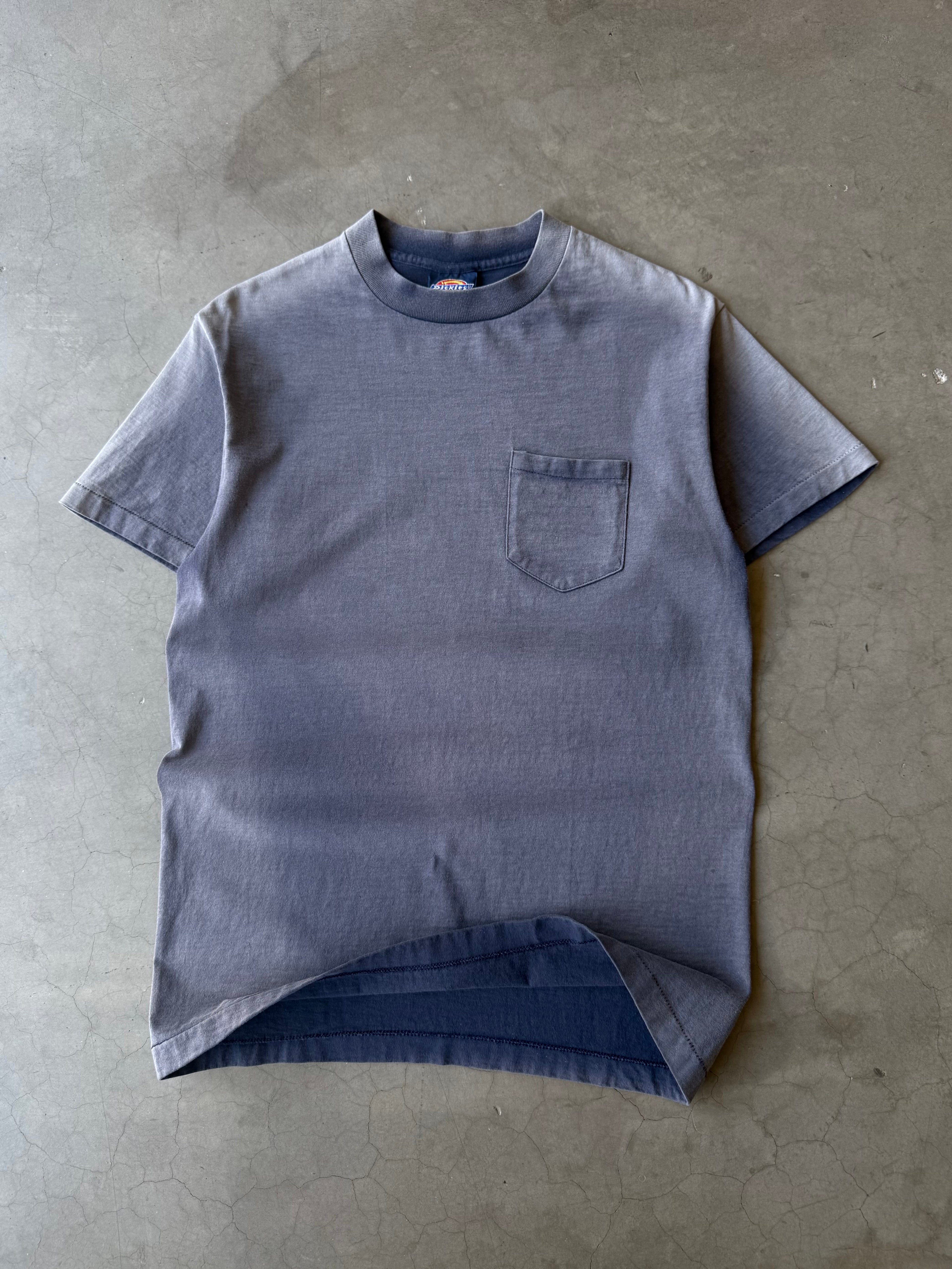 1990s Extremely Faded Dickies Pocket Tee(L)