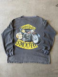 1990s Faded & Distressed Camel Cigarettes Long Sleeve Tee(L)