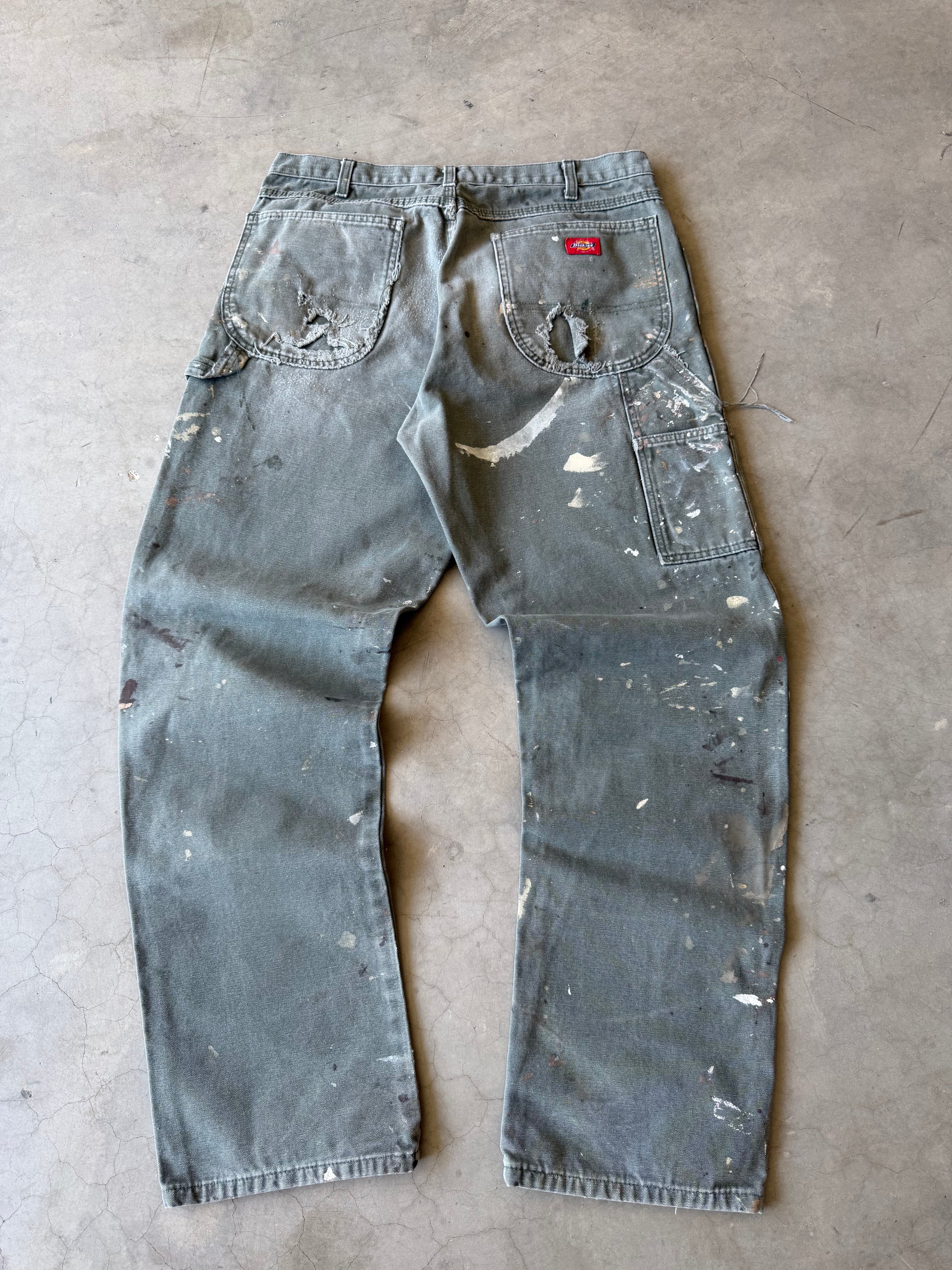 Extremely Painted Dickies Carpenter Jeans(34x33)