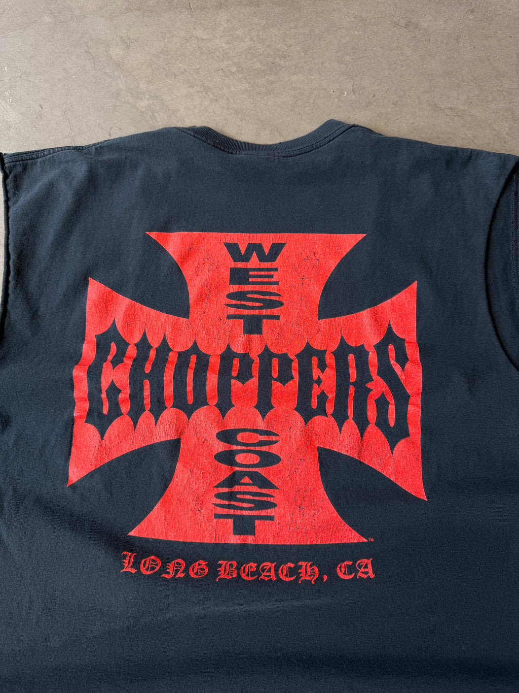 Early 2000s Red West Coast Choppers Tank Tee(XL)