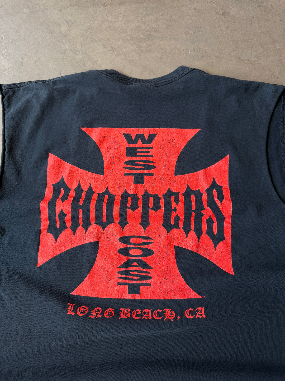 Early 2000s Red West Coast Choppers Tank Tee(XL)