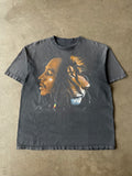 Early 2000s Extremely Faded Bob Marley Lion Tee(XL)