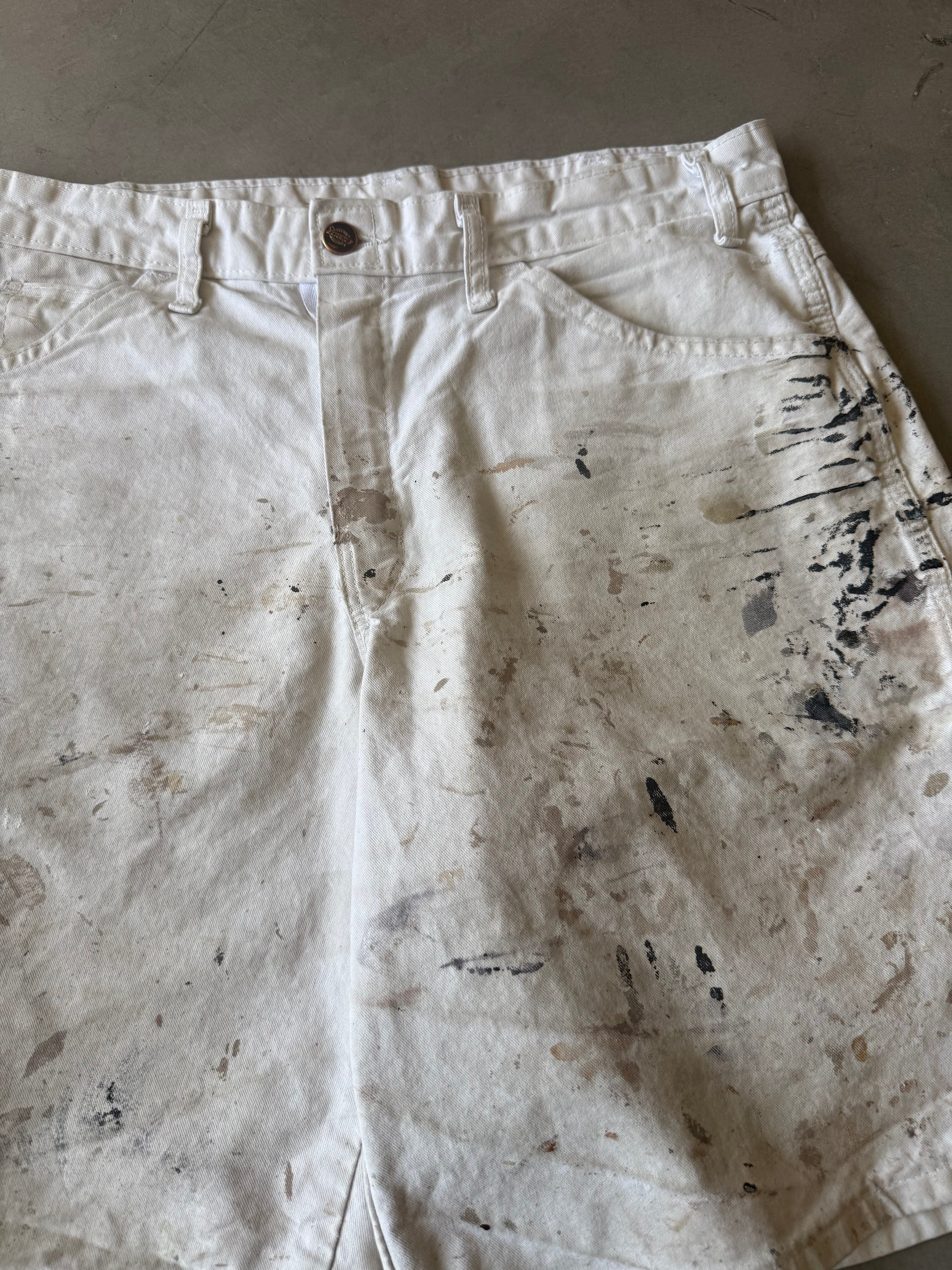 Extremely Painted Dickies Carpenter Shorts(32)