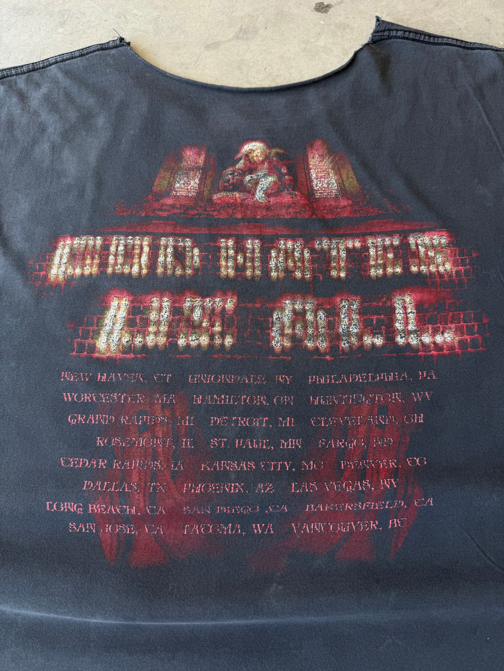 Early 2000s Slayer God Hates Us All Tank Tee(XL)