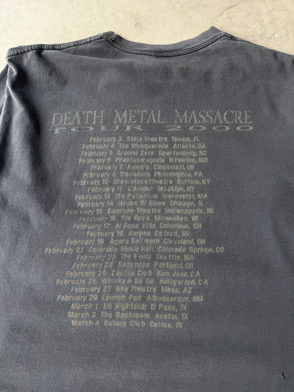 Early 2000s God Dethroned Copulating Maria Tee(L)