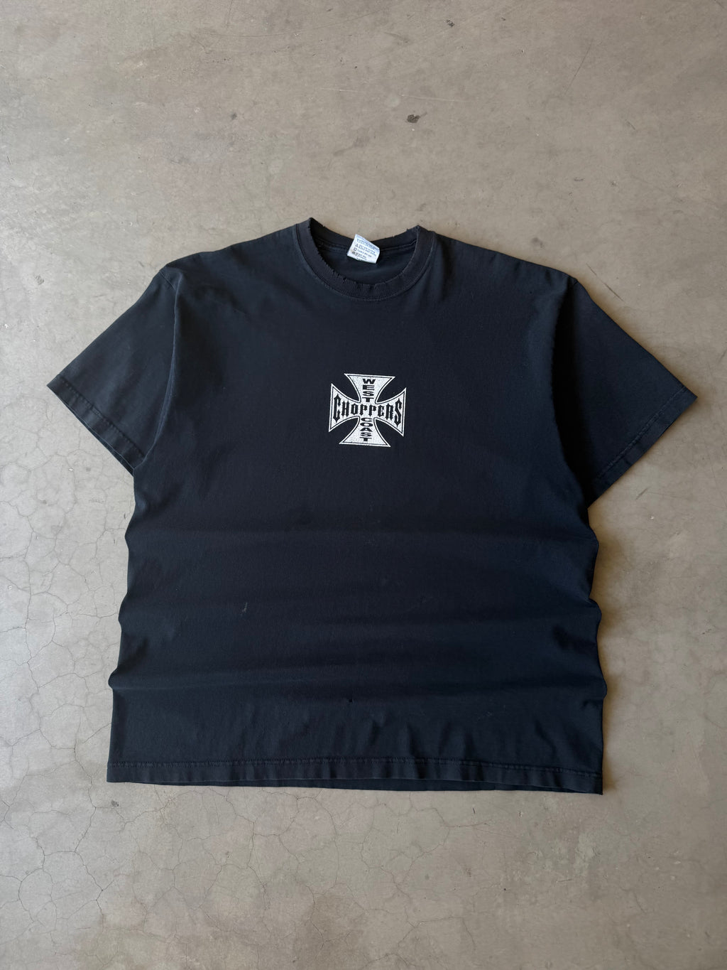 Early 2000s Black West Coast Choppers Tee(XL)