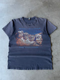 1990s Extremely Faded & Distressed Harley Davidson Monumental Tee(L)