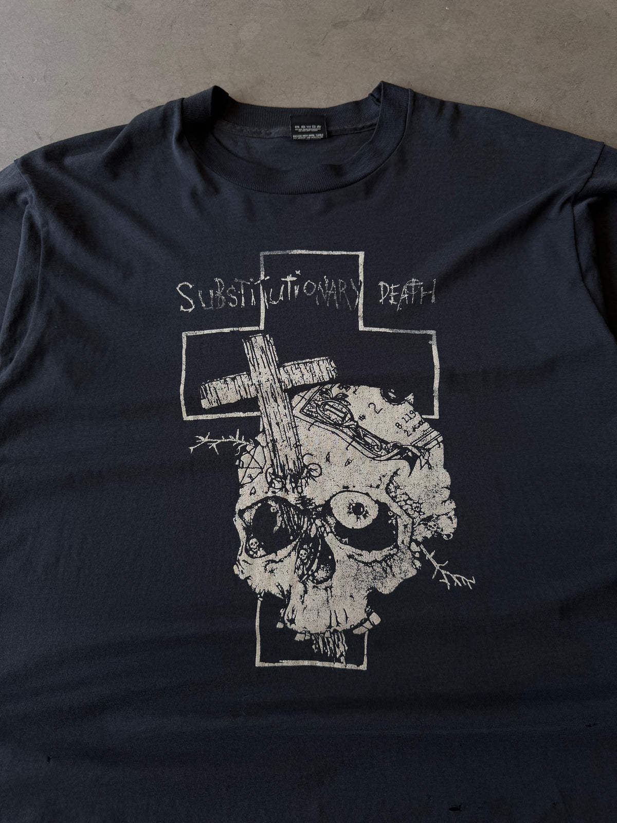 1990s Substitutionary Death Skull Tee(XL)