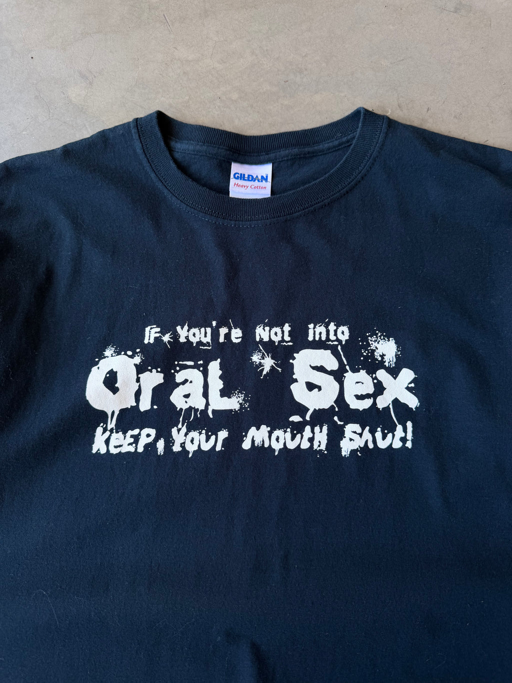 Early 2000s Oral Sex Tee(M)