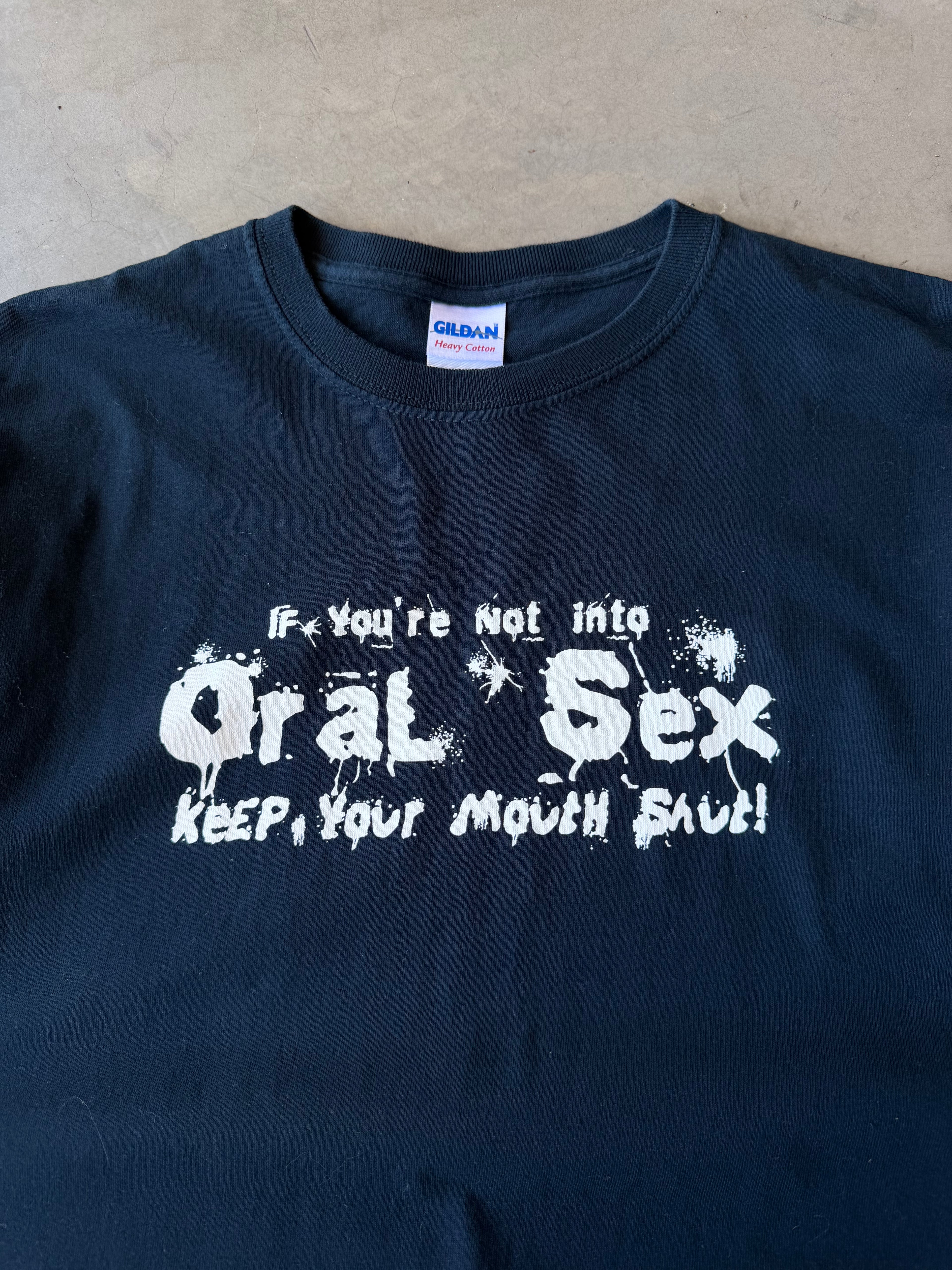 Early 2000s Oral Sex Tee(M)