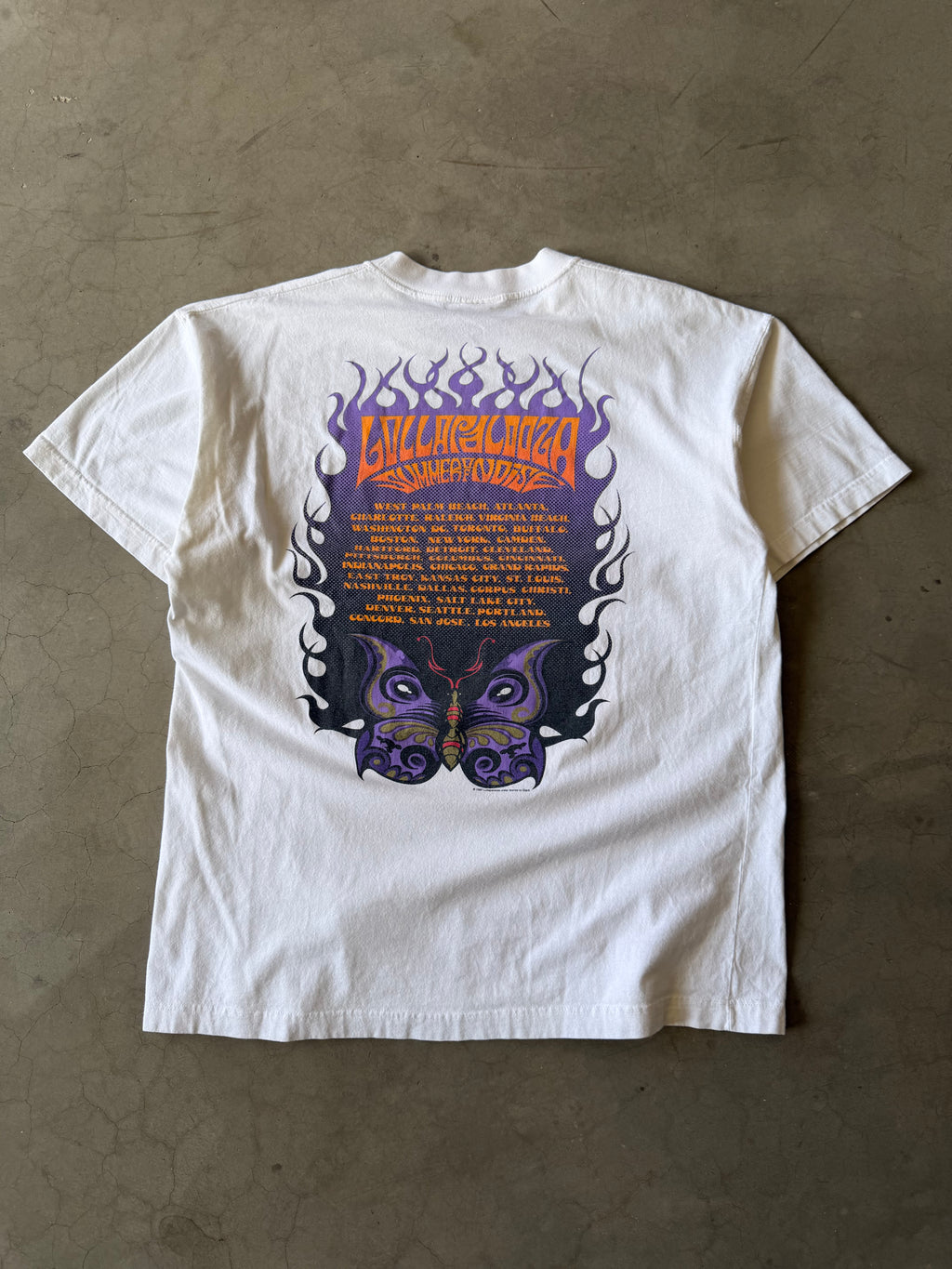 1990s Lollapalooza Summer of Noise Tee(XL)