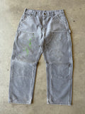 Painted Carhartt Double Knee Pants