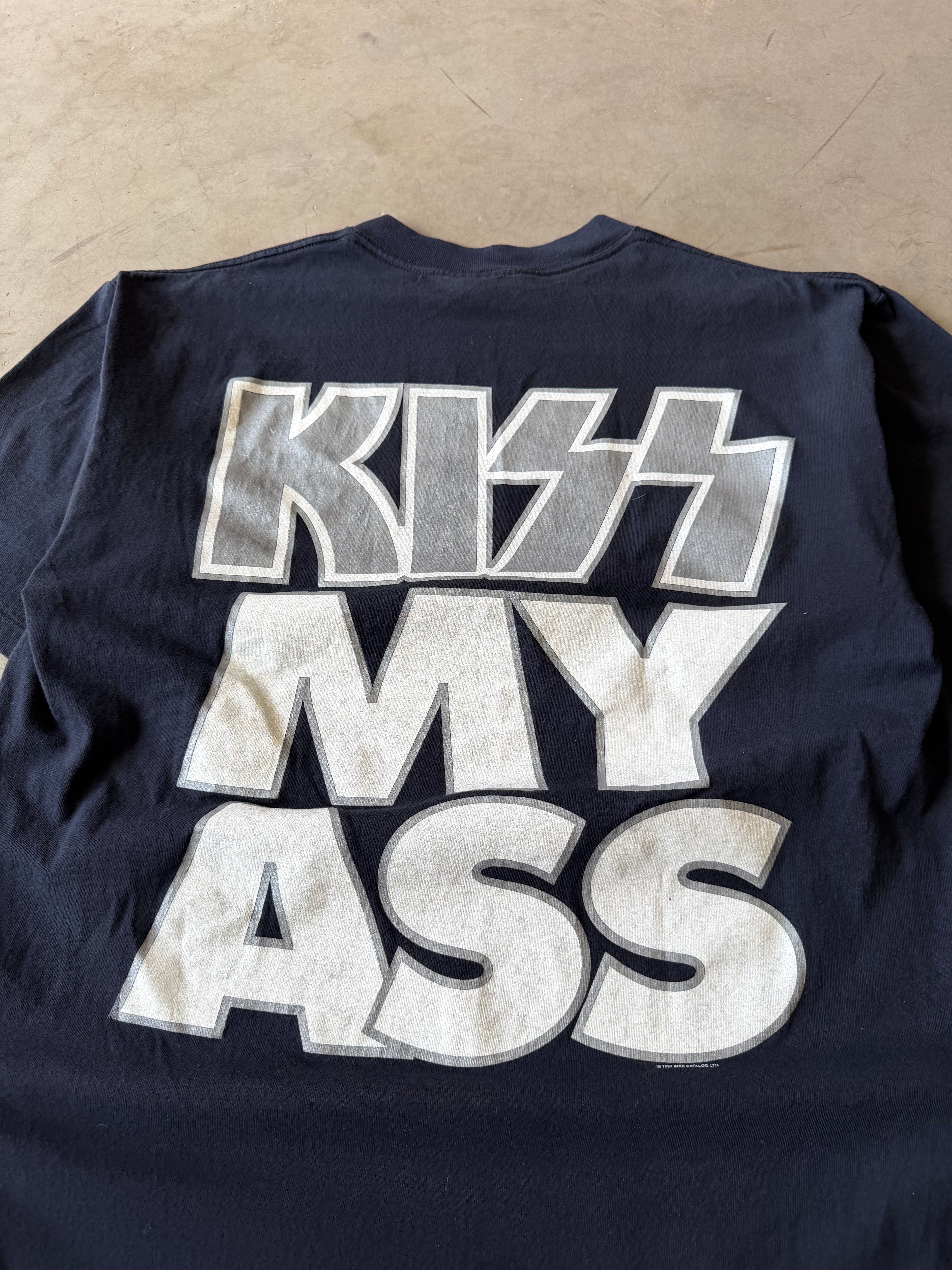 1990s Kiss My Ass Tee(XL)