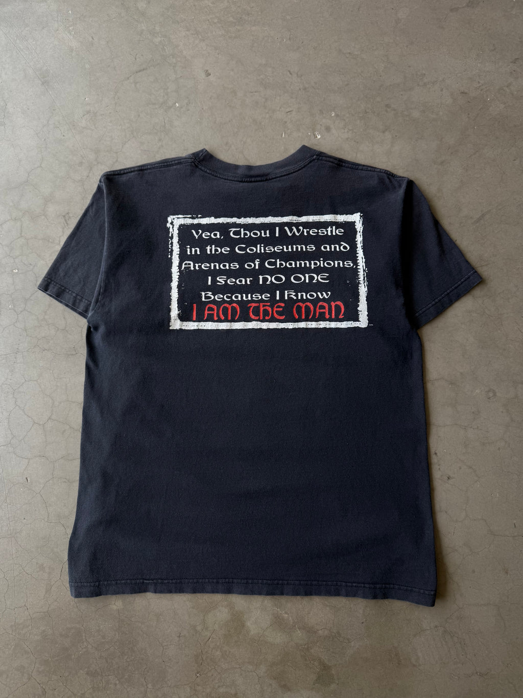 1990s Hulk Hogan 4 Life Skull Wrestling Tee(L)